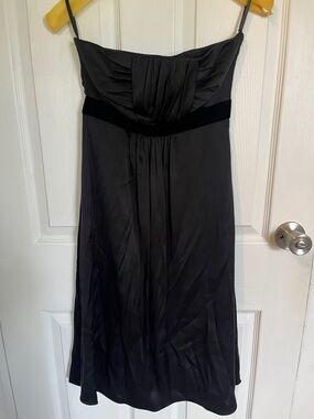 Banana Republic Vintage Black Strapless Cocktail Dress
